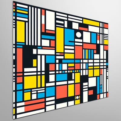 Kunstprint | Wanddecoratie | Dibond | 100 × 100 cm