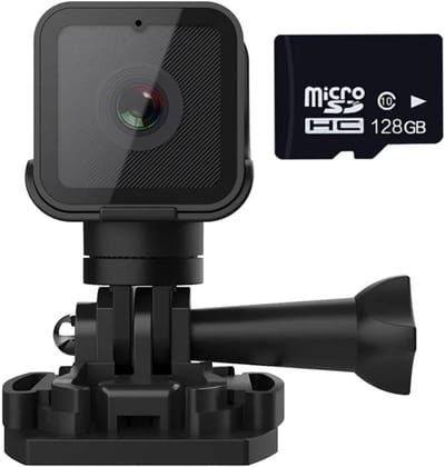 Kleine Spycamera - Mini DV Camera - Bewijs Verzamelen - Full HD 1080P - 3.26x3.78x3.3 cm - Zwart