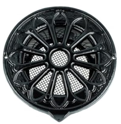 Nostalgisch Ventilatierooster met Insectenhor en Afdruiprand - Diverse Aansluitmaten