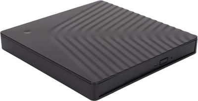 Externe CD Drive Box - Optische Lezer - Data Overzetten - 5Gbps Snelheid - 12.7mm Dikte - Zwart