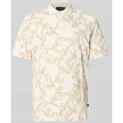 Regular fit poloshirt met labeldetail
