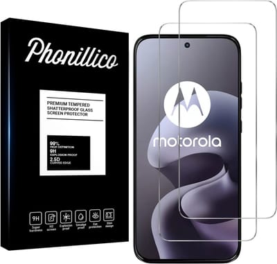 Screenprotector geschikt voor Motorola G67 / G77 - 2 stuks Beschermglas van glas Transparante glazen schermbeschermfolie