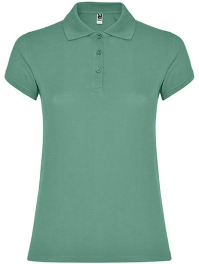 Roly - Star Dames Polo - Dark Mint 164 maat M