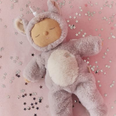 Olli Ella Cozy Dinkums Unicorn Sweetpea