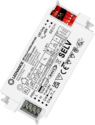 Ledvance LED Driver | LED DRIVER DALI PERFORMANCE GEN 2 -44/220-240/10509V/52V | DALI Dimbaar IP20