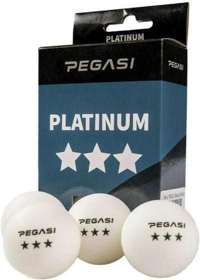 Tafeltennis Ballen - Pingpong Ballen - Training Wedstrijden - 3 Ster Kwaliteit - Standaard Maat - Wit