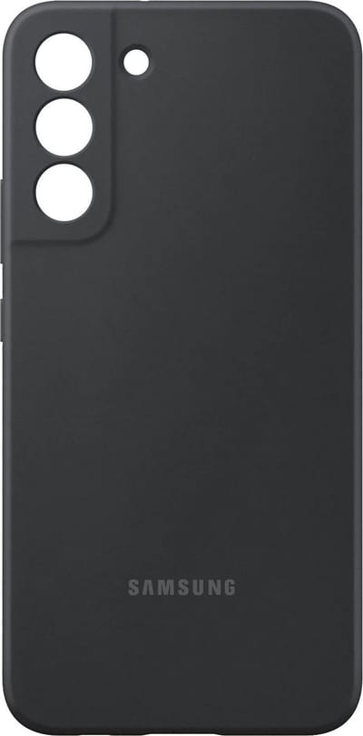 Samsung Siliconen Hoesje - Samsung Galaxy S22 - Zwart