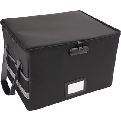 Sac à documents ignifuge, boîte de rangement étanche et ignifuge avec serrure, convient pour suspendre des documents de type lettre ou légal B-2