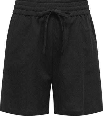 ONLY Dames Shorts met elastische tailleband en ceintuur