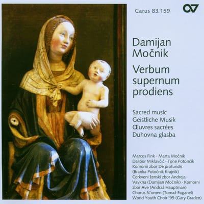 Profundis Chamber Choir, Andrej Vavken Women's Church Choir, Damjian Mocnik - Mocnik: Verbum Supernum Prodiens (CD)