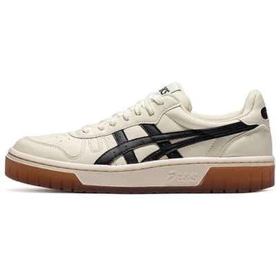 ASICS Court MZ Cream Zwart Gum Unisex Sneakers 1203A127-750 38 white