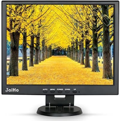 14 inch CCTV monitor met HDMI, VGA, BNC, USB en AV ingangen - Versterk uw beveiligingssystemen