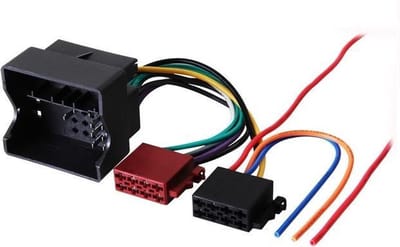 AIV Universele ISO-stekkeradapter Geschikt voor (automerken): Audi, Opel, Seat, Skoda, Volkswagen