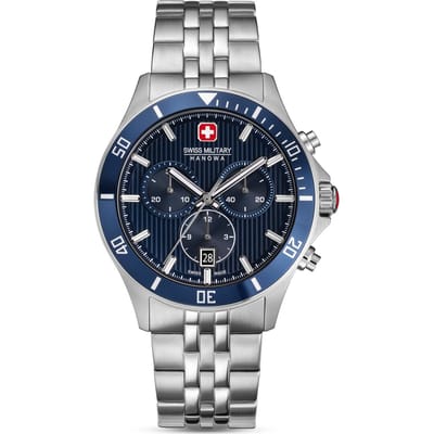 Swiss Military Hanowa Land SMWGI0007603 Flagship Heritage Chrono Horloge