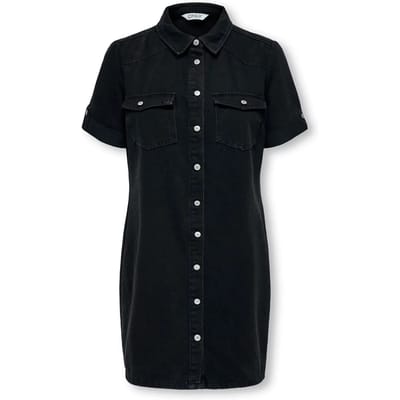 ONLY - ONLLISA S/S DNM DRESS GUA NOOS - Dames - Mini jurken