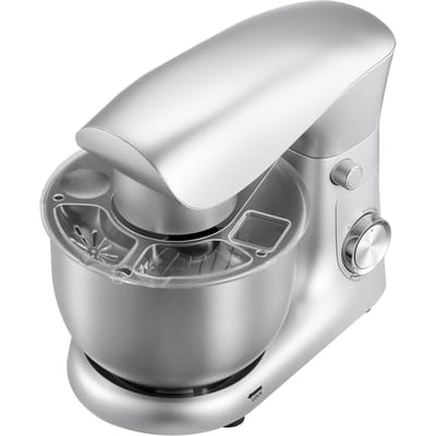 Batteur sur socle, Batteur de cuisine électrique 4,2 L, Pétrisseur 1500W, 10 vitesses + Impulsion, Tête inclinable, Robot culinaire avec bol en acier inoxydable, Crochet pétrisseur, Fouet,
