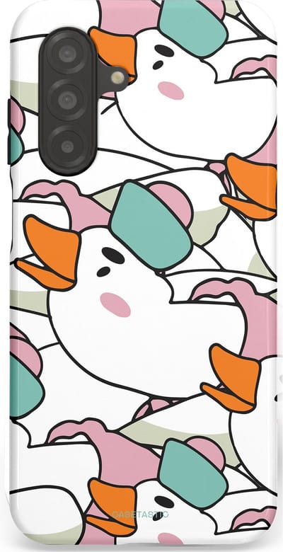 Casetastic Hoesje Geschikt voor Samsung A26 - Stijlvolle Beschermende Duo-layer Case - Gansmatroos