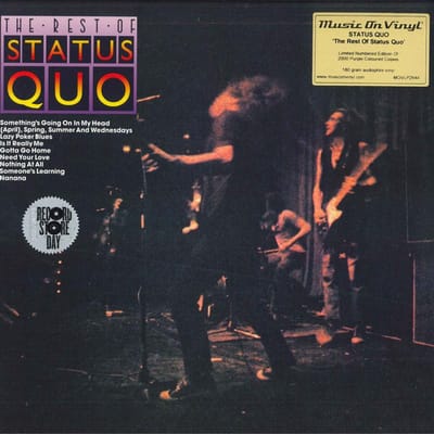 LP Plaat STATUS QUO - The Rest Of Status Quo MOVLP2844 Music On Vinyl 2021 Europa Rock gray