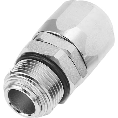 Connecteur pivotant de durite de carburant 32 mm 360 degrés Rotatif Métal Performance d'étanchéité améliorée pour diamètre extérieur 34 mm 37 mm