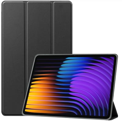TechNow Hoesje geschikt voor Xiaomi Mi Pad 7 / Mi Pad 7 Pro Hoesje – Extreme Shock Case – Smart Case - Zwart