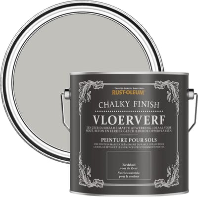 Rust-Oleum Lichtgrijs Vloerverf - Kiezel 2,5L