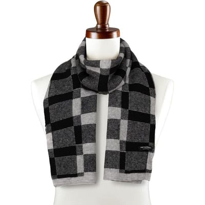 Peterson - Herensjaal - Lang - Winter - Ruitpatroon