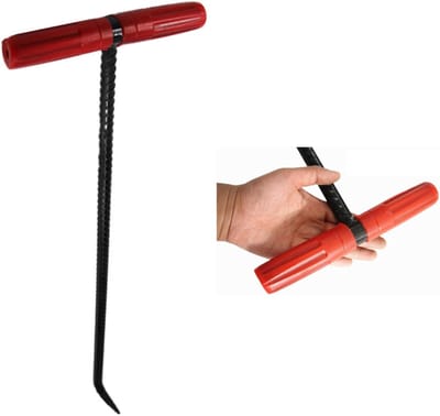 Putdekselhaak - Afvoerrooster Lifter - Zware Lasten Optillen - Verstevigd Staal - 45cm Lengte