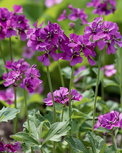 2 sets - Judaspenning Zaden Lunaria Annua Violet Tweejarig