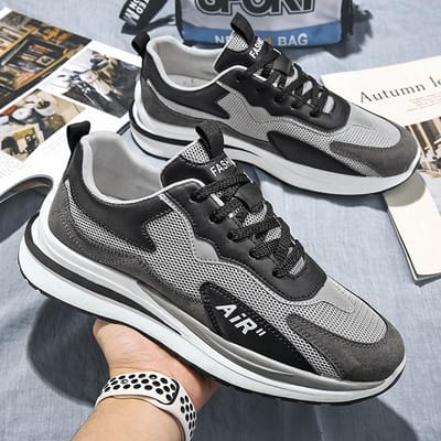 Nieuwe Herenschoenen Casual Mode Trendy Schoenen Zomer Heren Populaire Ademende Sneaker Herenschoenen 44