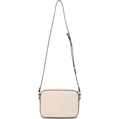 COCCINELLE Leren schoudertas Beat Soft Camera Bag Pearl crème