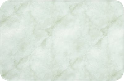 WC mat 60x40 cm - Antislip - Groen - Marmer - Vloeiende aders - Toiletmat - Vloermat - Douchemat - Toilet tapijt - Toiletmatten