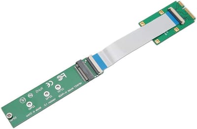 NVMe M.2 NGFF SSD Adapter Card voor M.2 PCIe M Key Hard Drives - Converter voor 2230/2242/2260/2280 SSD's en HDD's