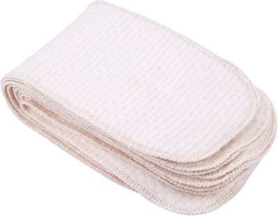 20 Ademend Katoenen Baby Luiers voor Pasgeborenen, Herbruikbare Wasbare Luiers met Inleggers, Comfortabel en Droog