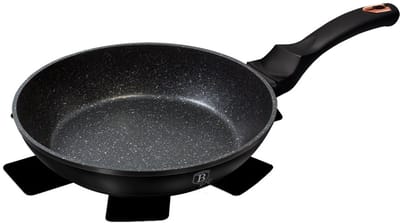 Berlinger Haus Black Rose - Granieten Koekenpan - 24cm - Soft-Touch Handvat