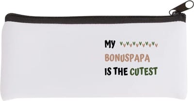 Akyol - my bonuspapa is the cutest Etui - Papa - schattige bonusvader - vader cadeautjes - vaderdag - verjaardagscadeau - verjaardag - cadeau - geschenk - kado - gift - vader artikelen - 20 bij 9 cm