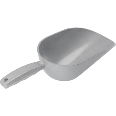 Pelle doseuse pour nourriture pour animaux en alliage d'aluminium multi-usage pour grains, volaille, chèvre, bétail, porc, chien, chat