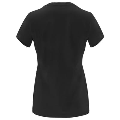 Roly Dames/Dames Capri T-Shirt (Zwart)