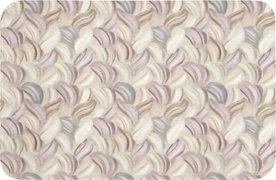 WC mat 60x40 cm - Antislip - Abstract - Golvend - Pastel - Toiletmat - Vloermat - Douchemat - Toilet tapijt - Toiletmatten