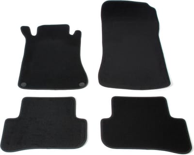 Automatten voor Mercedes C-Klasse W203 (2000-2006) - 4-delig - Velours