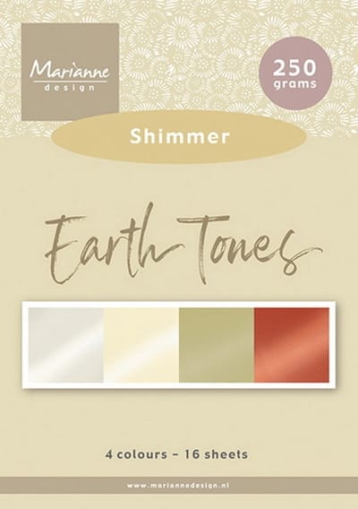 Paper Pad, Earth tones – Shimmer A5