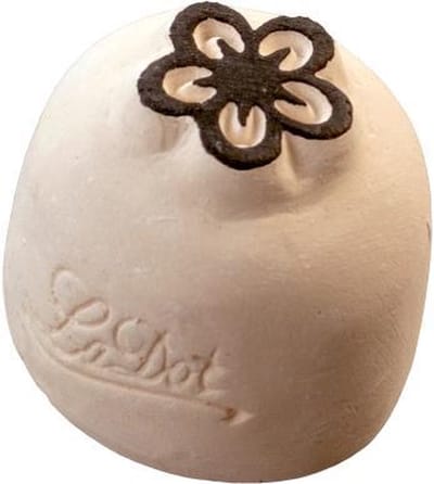 LaDot Tattoo Stempel Steen - S69 - Small - Bloem - Nep Tattoo - Black Tattoo - Kinderen en Volwassenen