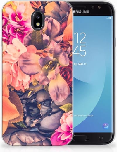 Samsung Galaxy J7 2017 | J7 Pro TPU Case Bosje Bloemen