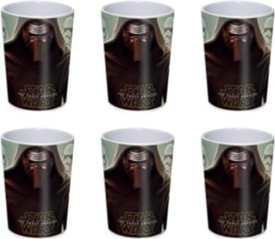 6 x Star Wars Melamine Tumblers - Bekers- Jongens- Drinken- Leuk geschenk