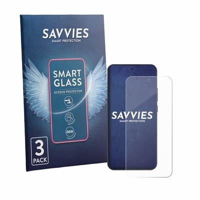 3 Stuks Savvies Screenprotector - geschikt voor Oppo Reno 13 - beschermfolie glas transparant