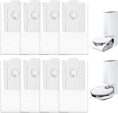 8 stuks VCA-RDB95 Stofzakken Vervanging voor SAMSUNG Jet Bot AI+ / Jet Bot+/Op maat gemaakte Jet Bot Combo AI Stofzuiger Station- Jet Bot Stofzak Accessoires Onderdelen