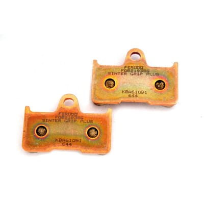 Plaquette de frein Ferodo pour Quad Yamaha 660 Yfm G Grizzly 2002 à 2008 AR / FDB2193SG Neuf