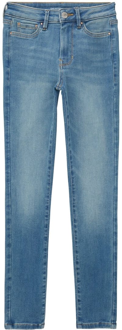 Tom Tailor Denim - 3 maten in 1 - TTNELA Extra Skinny Jeans - Maat L/32 - Used Light Stone Blue Denim