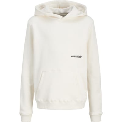 Jack & Jones Jcogrid sweat hood jnr ecru