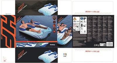 Luxe Tweepersoons Luchtbed 196x193 cm voor Camping en Buiten