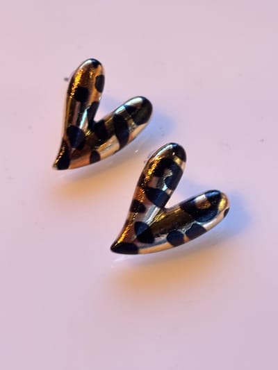 Vibe - valentijn - panter motief - oorknop - juweel - geschenk - feestdagen - accessoires